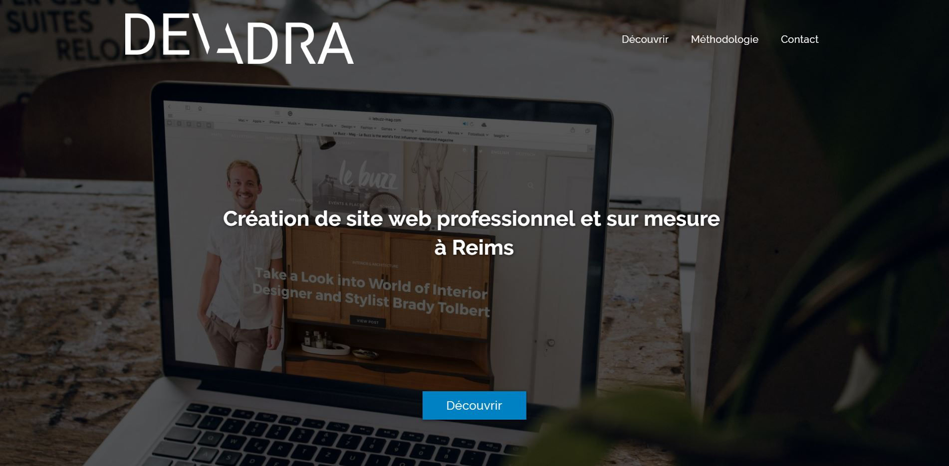 Devadra | Création de site web à Reims
